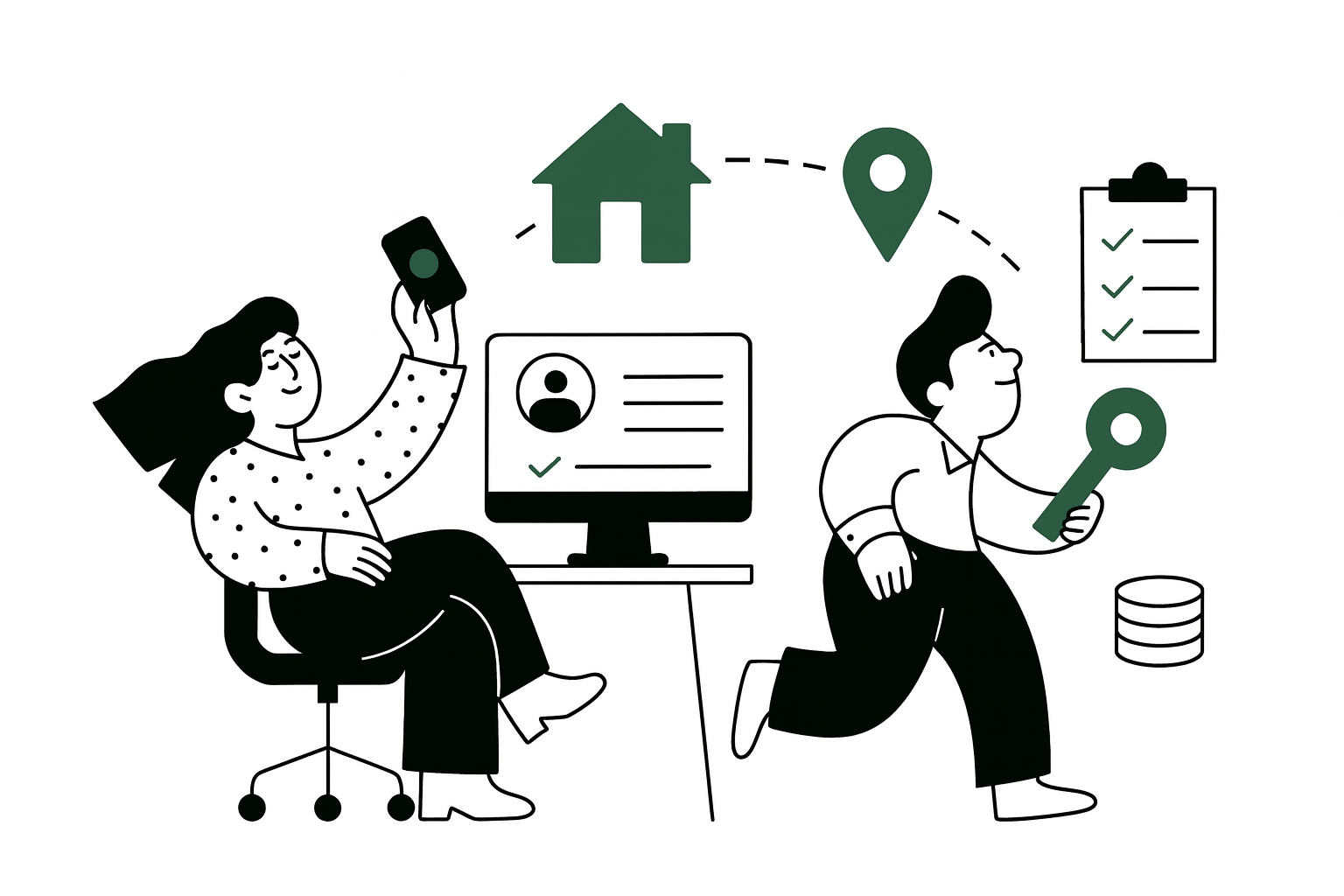 Sugi homepage illustration