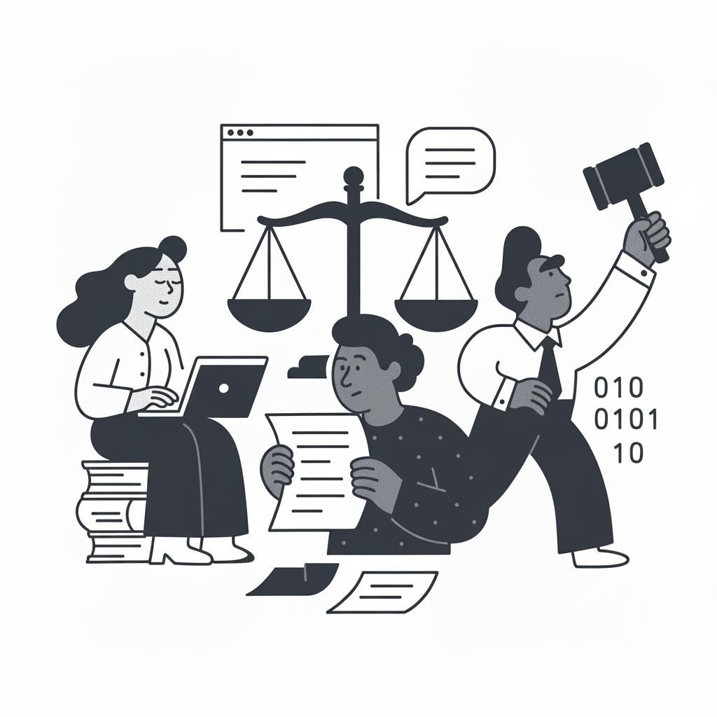 Legal AI illustration