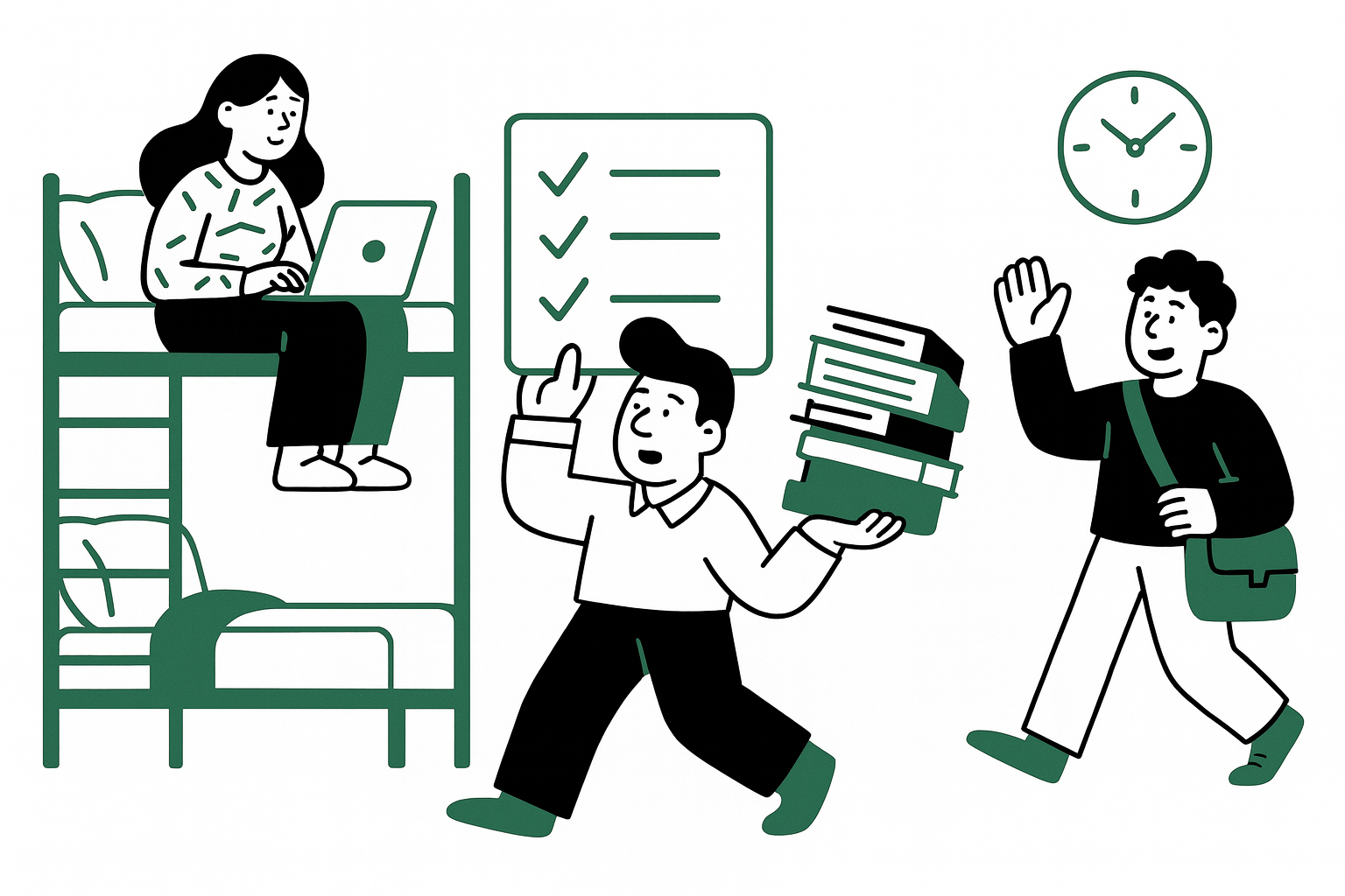 Property management illustration